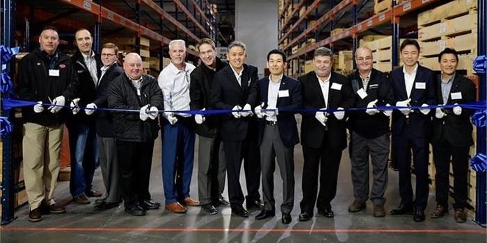 Doosan forklift opens parts distribution center