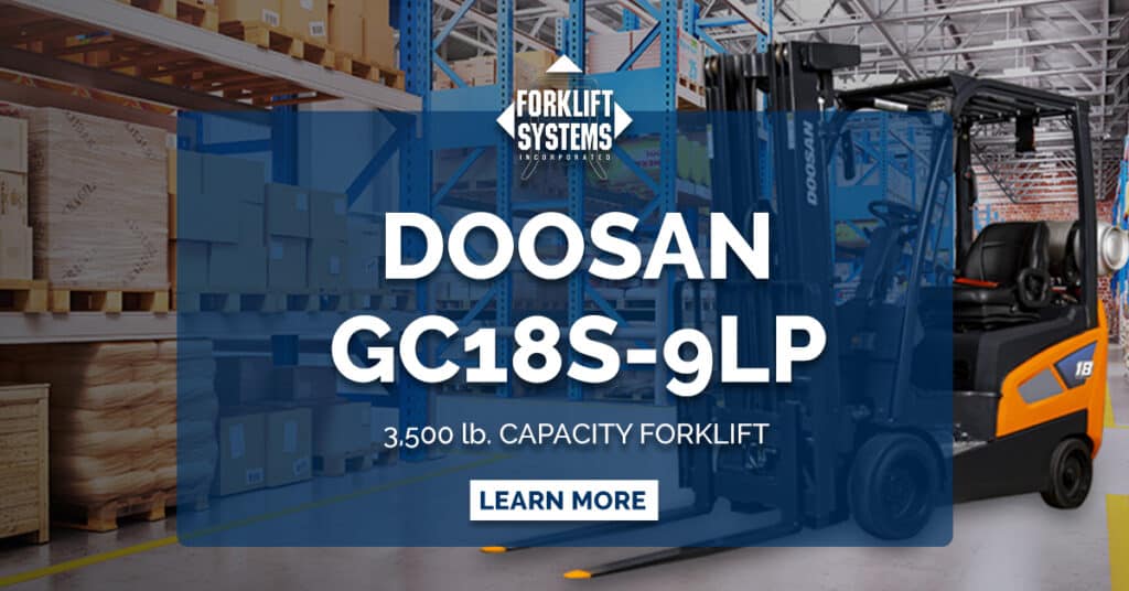 Doosan GC18S-9LP special