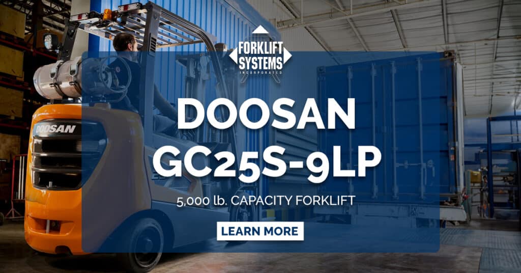 Doosan GC25S-9LP special